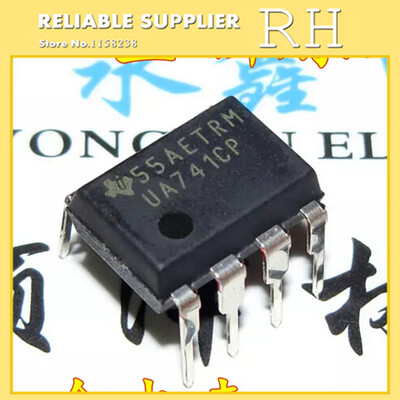 

100pcs/lot UA741CP UA741 DIP8 Operational amplifier chip
