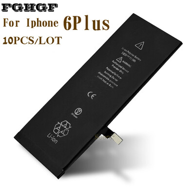 

FGHGF Wholesale 10pcsLot Phone Battery For Iphone 6Plus 6 Plus Factory 38V 2915mah AAA Qlty 100 Test 0 cycle Can OEM
