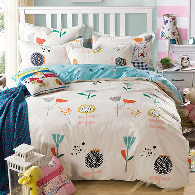 

YINGXIN cotton bed set/bed kit (duvet cover/fitted sheet/pillow case