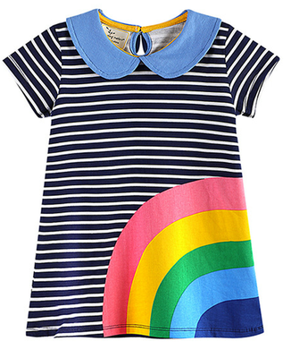 

Baby Girls Summer Dress Kids Clothes 2018 Vestidos Princess Dress Animal Applique Children Unicorn Party Dresses Dropshipping