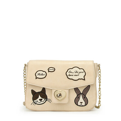 

Artmi Aite honey bag tide Korean version of the wild Messenger mini chain shoulder bag small square female bag large Kaymi