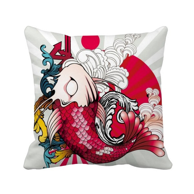 

Art Radiate Japan Pattern Square Throw Pillow Insert Cushion Cover Home Sofa Decor Gift