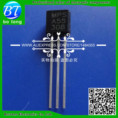 

MPSA55 TO-92 Transistors A55 100pcsbag