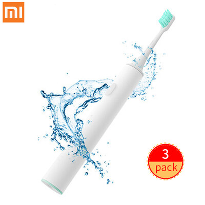 

2018 Новый Xiaomi Mijia электрическая зубная щетка звуковые волны Смарт щетка ультразвуковой отбеливание Водонепроницаемый беспров
