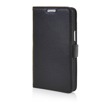 

MOONCASE High quality Leather Wallet Flip Card Slot Pouch Stand Shell Back ЧЕХОЛ ДЛЯ LG L80 Black