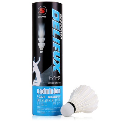 

Effective (deli) popular F2201 training badminton selected feathers 6 loaded