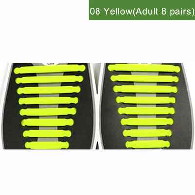 

JUP 3 Sets 48 Pcs New Womens Mens No Tie Shoelaces All Sneaker Applicable Shoelaces Elastic Silicone Shoelaces Sneakers Fit Belt