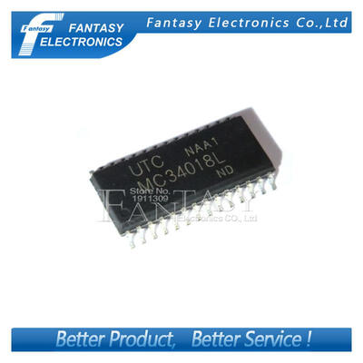 

50PCS MC34018L SOP28 MC34018 SOP SMD new and original IC free shipping