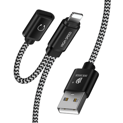 

GANGXUN®iPhone X 7 8 Plus Слушайте музыку и зарядку 3 в 1 аудиокабеле