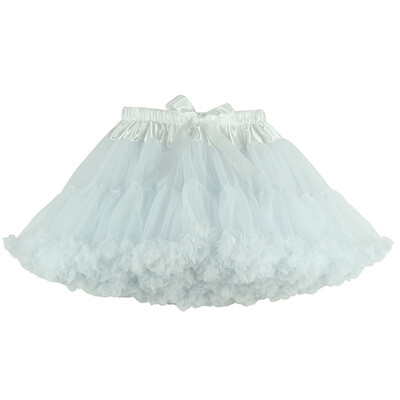 

Buenos Ninos Women Tutu Skirt Double Layer Midi Pettiskirt
