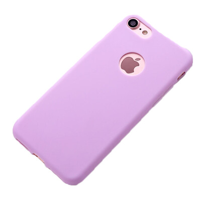 

IPhone7 mobile phone shell Apple 7plus Candy Silicone phone sleeve multi-color ultra-thin macarons Matte Mobile phone shell