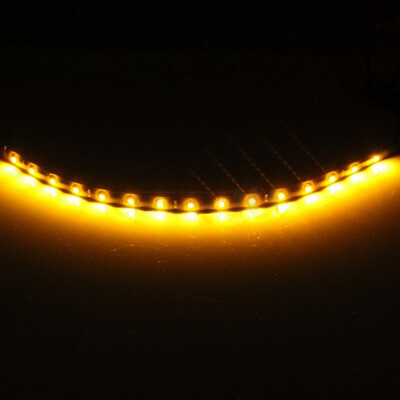 

15 LED 30cm Car Motor Vehicle Flexible Waterproof Strip Light 5 color