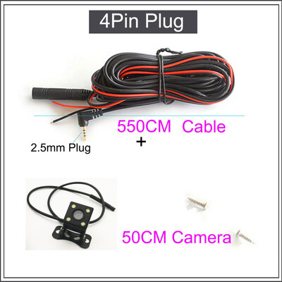 

002 DVR HD Night Vision 170c Back Camera For Car LED Light IP68 Waterproof back Cam for 4 Pin Video Driving Recorder
