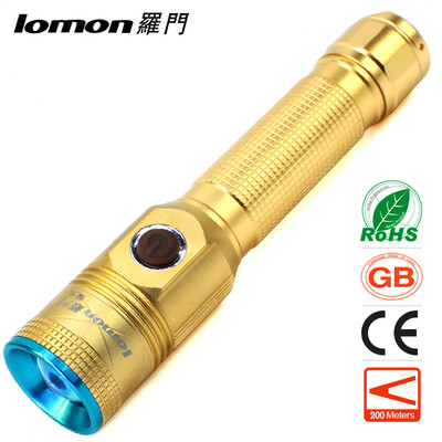 

Zoom LED Flashlight Red Green Light Handy Portable Light Olight Telescopic Torch Outdoors Rechargeable Torchlight