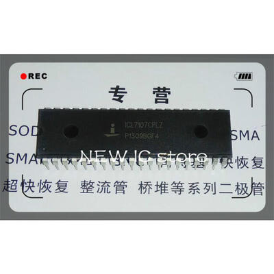 

Free Shipping 50pcs/lot ICL7107CPLZ ICL7107CPL ICL7107 INFINEON DIP-40 IC