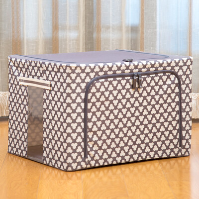

Oxford cloth storage box visible quilt clothes sundries storage box storage box 88 high end boutique series clover