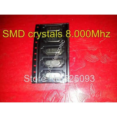 

100pcslot SMD crystals 49SMD 8000 8000Mhz 8000M