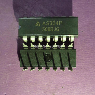 

10pcs/lot AS324P AS324 DIP14 LOW POWER QUAD OPERATIONAL AMPLIFIERS