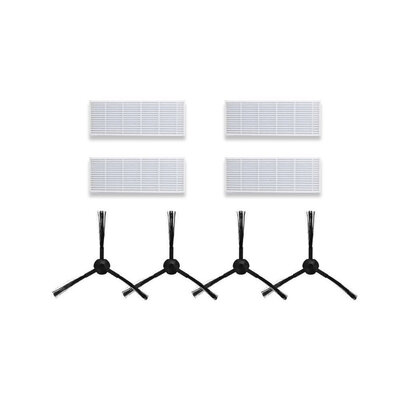 

Replacement Kits for ILIFE A6 A4 A4s Robot Vacuum Filter Side Brush