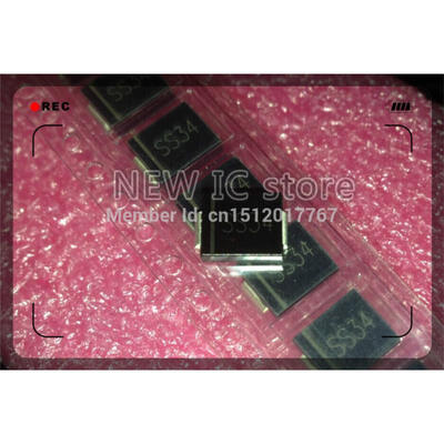 

Free shipping 50pcs/Lot 1N5822 SK34 SS34 DO-214AA SMB 3A/40V 100% NEW