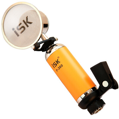 

iSK P300 Контейнер для микрофонов для бутылочек для бутылочек оранжевого цвета, называемый музыкальным караоке-караоке YY микрофон