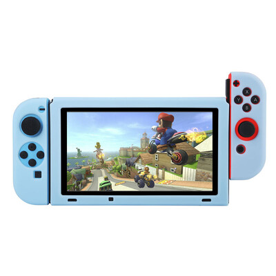 

BUBM Nintendo switch case host handle nintendo ns silicone split protective case switch-F red blue
