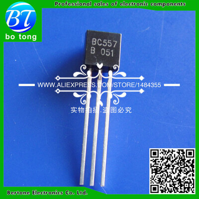 

200PCS BC557B BC557 TO-92 Transistor