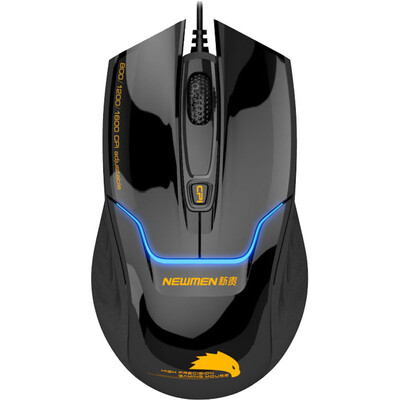 

Upscale Newmen N400 wired game light mouse black USB