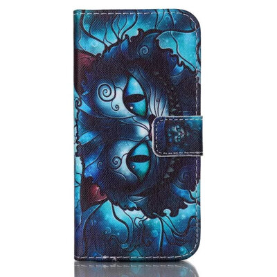 

MITI colorful painting design case drawing case for iphone 6 plus Soft inner holder stand flip cover for iPhone6 capa funda