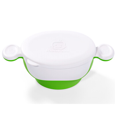 

KIDOKARE Children&39s Tableware Bowl Bowl Bowl Bowl Bowl Bowl Non-slip Bracelet Learn to Learn Bowl Green KK-08