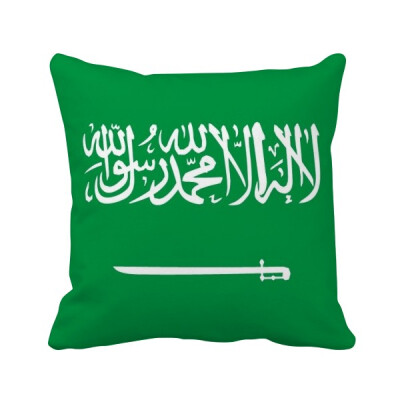 

Saudi Arabia National Flag Asia Country Square Throw Pillow Insert Cushion Cover Home Sofa Decor Gift