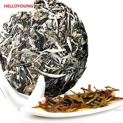 

C-PE070 Free Shipping Caicheng Fragrant white moonlight old tea puer raw tea Moonlight Beauty 100g yueguangbai shen Pu'er
