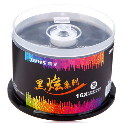 

Фиолетовая (ЮНИС) DVD-R 16 4,7 г скорость Hyun диски черного серии бочка 50