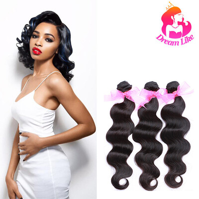 

Мечта, как необработанные человеческие волосы. Волна тела. Бразильские волосы.