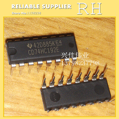 

50PCS/lot CD74HC192E 74HC192 DIP16 counter