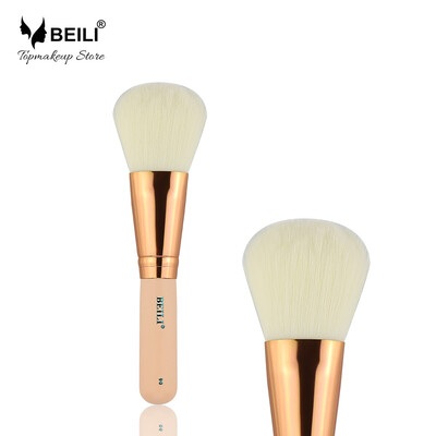

BEILI 90 # Rose Golden Ferrule Soft Synthetic Big Powder Blusher Макияж Кисть Короткая ручка
