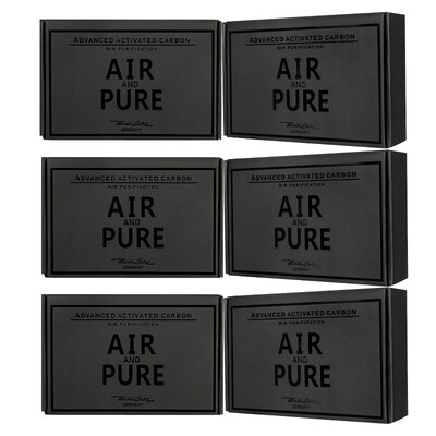 

Wisdom WillCity Activated Carbon Photocatalyst Removal of Formaldehyde Scavenger Purification Deodorant Photocatalyst Carbon Pack New House Car Bamboo Charcoal Pack 6 Box