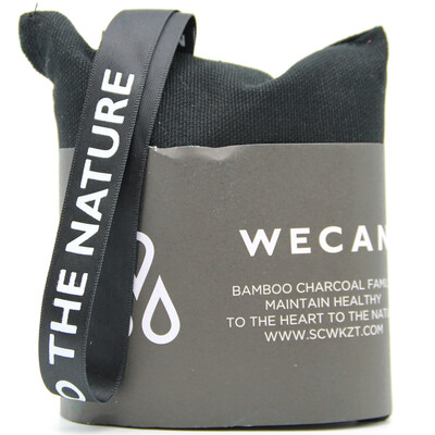 

Weikang (wecan) jacquard bamboo charcoal bag medium 110g canvas black