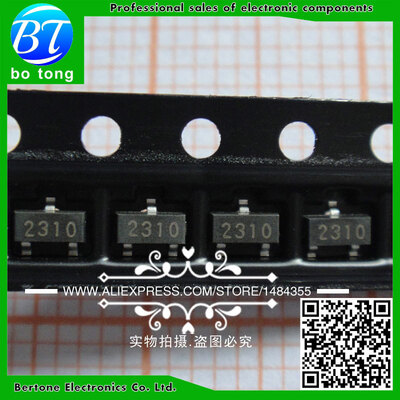 

Free shipping 100pcs new original SI2310DS SI2310BDS SOT-23