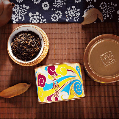 

Wuyi Star Special Jin Jun Mei Golden Eyebrow Wu Yi Mountain Black Tea 80g Tin