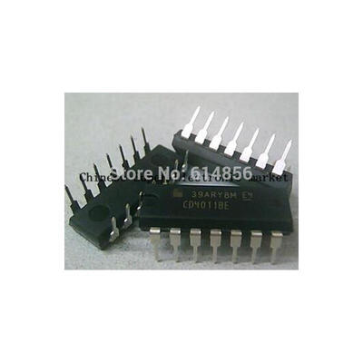 

10PCS CD4011BE 4011 QUAD 2-INPUT NAND GATE IC