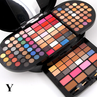 

Nude Eyeshadow Pallete Cosmetic Pigment Makeup Eye Shadow Brushes Set