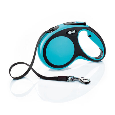 

Fleet flexi traction rope alien series sports version dog chain dog leash size dog automatic telescopic golden hair Satsuma supplies  5 m 60KG banded lake blue