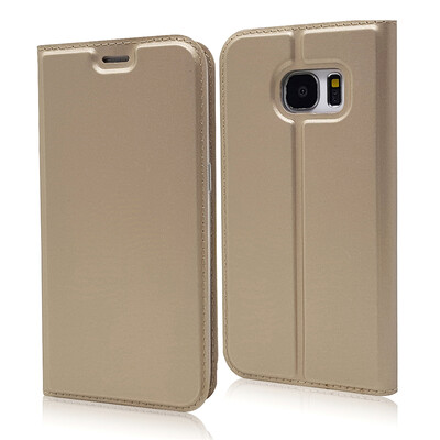 

Роскошный чехол Кошелек для Samsung Galaxy S7 Высокое качество Кожа PU Обложка Обложка Kickstand Anti-shock Полная защита