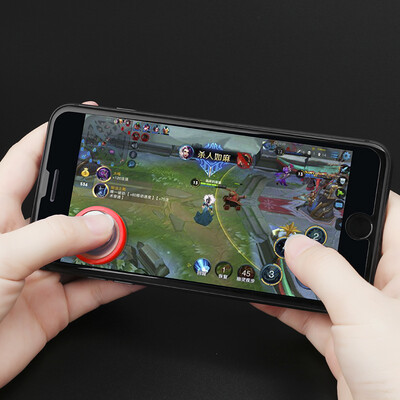 

BUBM mobile phone joystick sucker eat chicken walking artifact artifact Jedi survival shooting button king glory game sucker paste plating red one