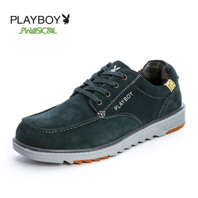 

PLAYBOY brand LeatherFashionable casualSneakerMens shoes