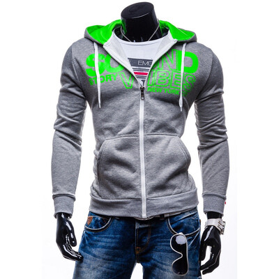 

Zogaa New Men's Hoodie Fashion Slim Casual