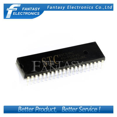 

5PCS STC89C51RC-40I-PDIP40 DIP40 STC89C51RC DIP 89C51RC new&original IC free shipping