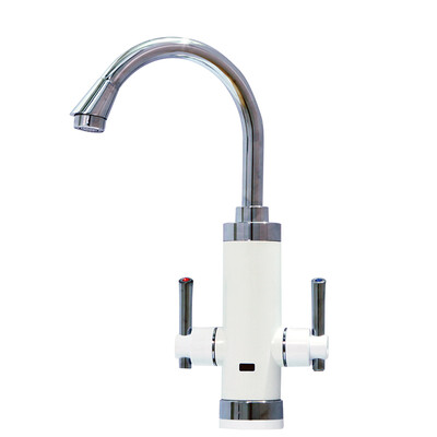 

GWAI 3 Second Instant Water Heater Duel Handle With LCD Temperature Display Instant Hot Water Faucet Water Heating Tap DRS-X30F4