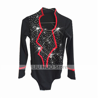 

Mens Figure Skating Costume Jazz No Performance Costume Cheerleading Performance Costume